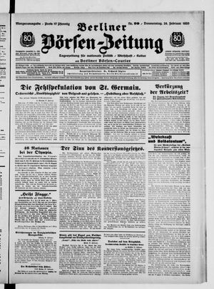 Berliner Börsen-Zeitung vom 28.02.1935