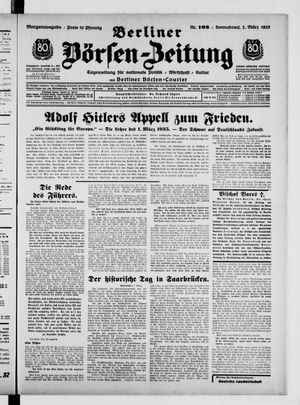 Berliner Börsen-Zeitung vom 02.03.1935