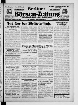 Berliner Börsen-Zeitung vom 02.03.1935