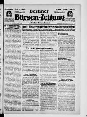Berliner Börsen-Zeitung vom 08.03.1935