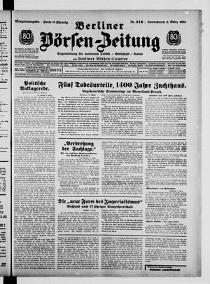 Berliner Börsen-Zeitung vom 09.03.1935