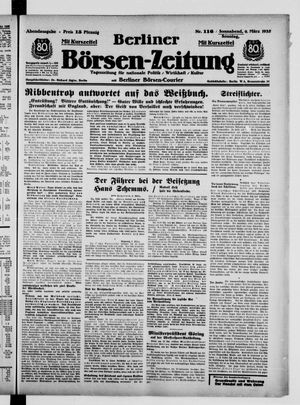 Berliner Börsen-Zeitung vom 09.03.1935