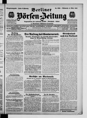 Berliner Börsen-Zeitung vom 13.03.1935