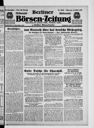 Berliner Börsen-Zeitung vom 20.03.1935