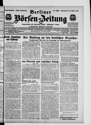 Berliner Börsen-Zeitung vom 23.03.1935
