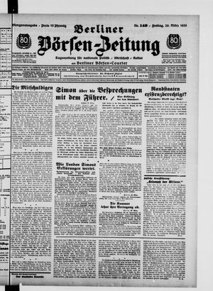 Berliner Börsen-Zeitung vom 29.03.1935