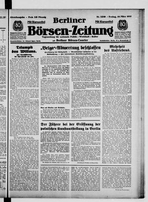 Berliner Börsen-Zeitung vom 29.03.1935