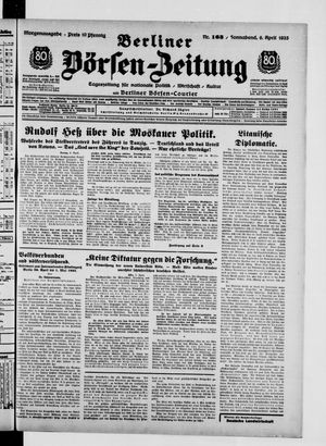 Berliner Börsen-Zeitung vom 06.04.1935