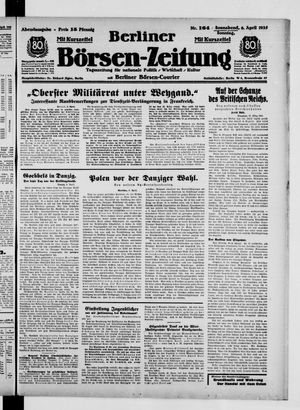 Berliner Börsen-Zeitung vom 06.04.1935