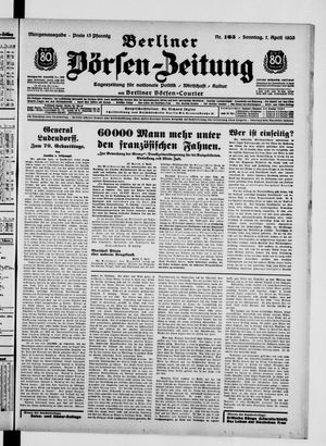 Berliner Börsen-Zeitung vom 07.04.1935