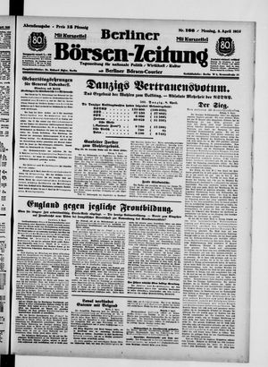 Berliner Börsen-Zeitung vom 08.04.1935