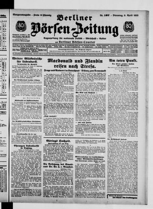 Berliner Börsen-Zeitung vom 09.04.1935