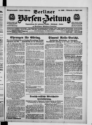 Berliner Börsen-Zeitung vom 10.04.1935