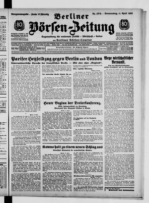 Berliner Börsen-Zeitung vom 11.04.1935