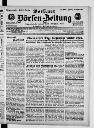 Berliner Börsen-Zeitung vom 12.04.1935