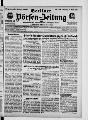 Berliner Börsen-Zeitung vom 16.04.1935