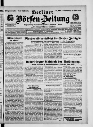 Berliner Börsen-Zeitung vom 18.04.1935