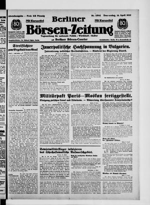 Berliner Börsen-Zeitung vom 18.04.1935