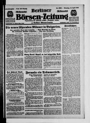 Berliner Börsen-Zeitung vom 23.04.1935