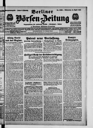 Berliner Börsen-Zeitung vom 24.04.1935