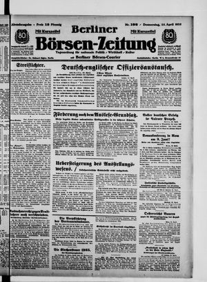 Berliner Börsen-Zeitung vom 25.04.1935