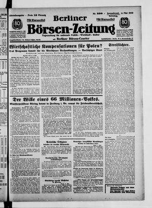 Berliner Börsen-Zeitung on May 11, 1935