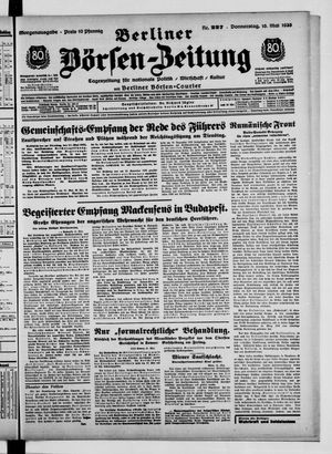 Berliner Börsen-Zeitung vom 16.05.1935