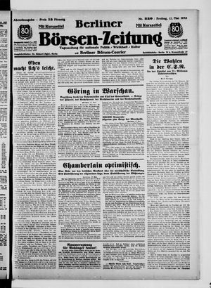 Berliner Börsen-Zeitung vom 17.05.1935