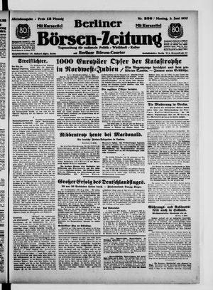 Berliner Börsen-Zeitung vom 03.06.1935