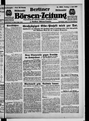 Berliner Börsen-Zeitung vom 07.06.1935