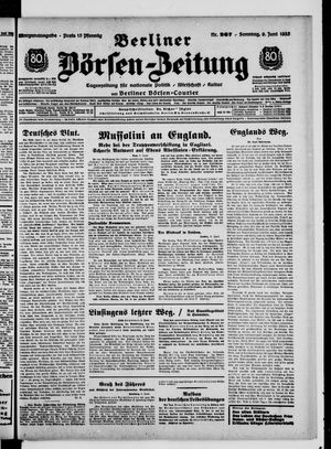 Berliner Börsen-Zeitung vom 09.06.1935