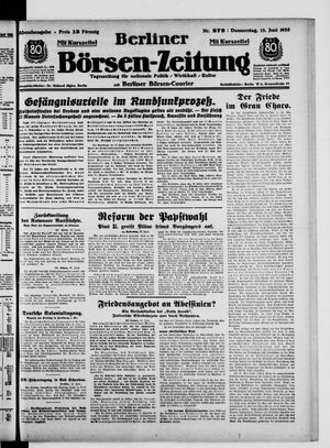 Berliner Börsen-Zeitung vom 13.06.1935