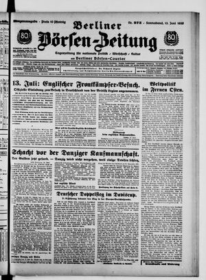 Berliner Börsen-Zeitung vom 15.06.1935