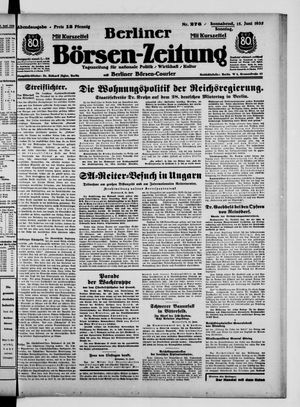 Berliner Börsen-Zeitung vom 15.06.1935
