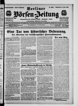 Berliner Börsen-Zeitung vom 19.06.1935
