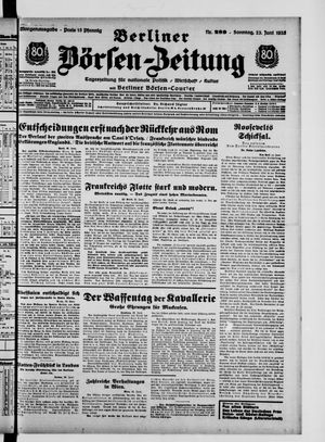 Berliner Börsen-Zeitung vom 23.06.1935