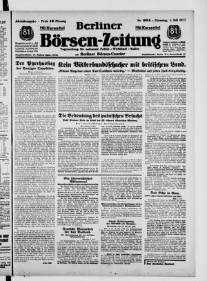 Berliner Börsen-Zeitung vom 02.07.1935