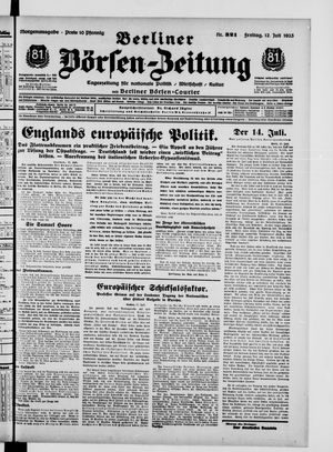 Berliner Börsen-Zeitung vom 12.07.1935