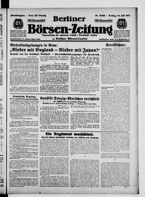Berliner Börsen-Zeitung on Jul 26, 1935