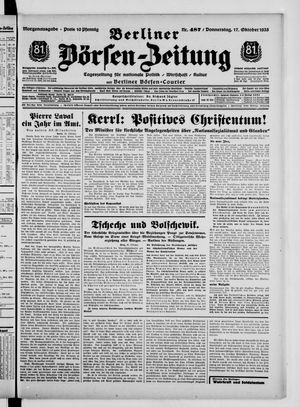 Berliner Börsen-Zeitung vom 17.10.1935