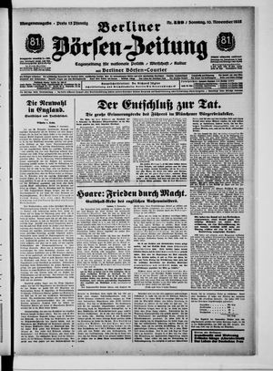 Berliner Börsen-Zeitung on Nov 10, 1935