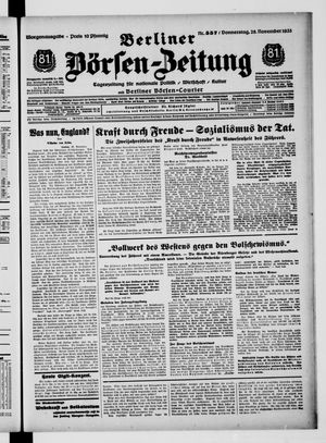 Berliner Börsen-Zeitung on Nov 28, 1935