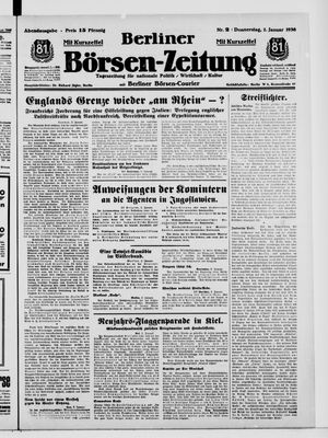 Berliner Börsen-Zeitung vom 02.01.1936