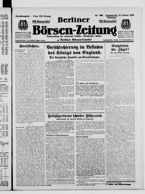 Berliner Börsen-Zeitung vom 18.01.1936
