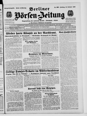 Berliner Börsen-Zeitung vom 24.01.1936