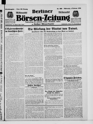 Berliner Börsen-Zeitung vom 05.02.1936