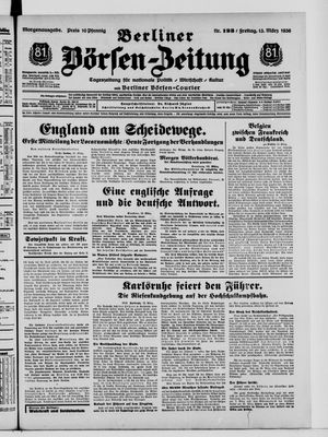Berliner Börsen-Zeitung vom 13.03.1936