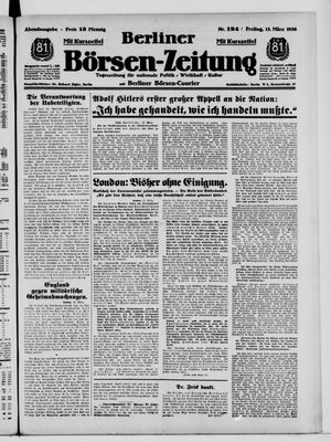 Berliner Börsen-Zeitung vom 13.03.1936