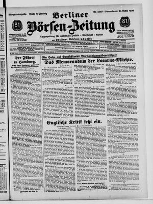 Berliner Börsen-Zeitung vom 21.03.1936