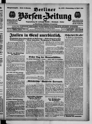 Berliner Börsen-Zeitung vom 16.04.1936